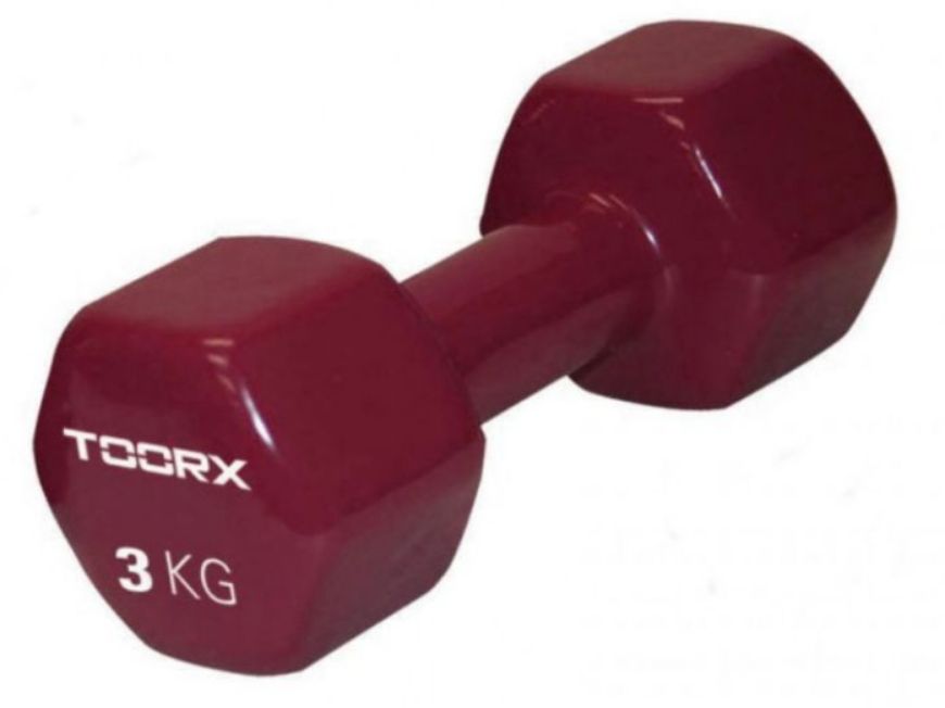 Slika Ročka vinil Toorx 3 kg vijola